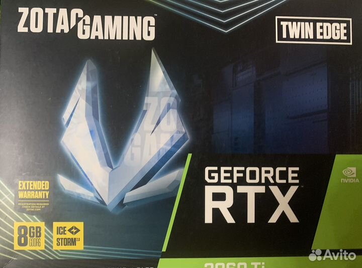 Видеокарта rtx 3060ti zotac