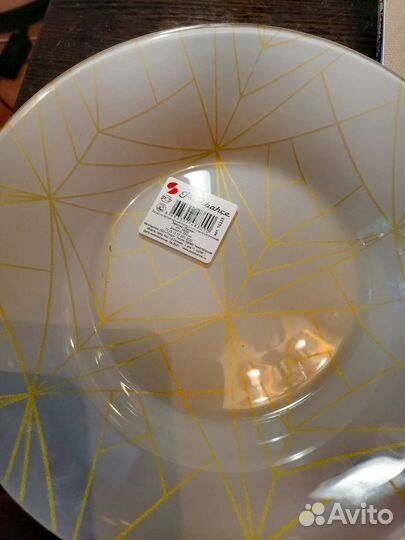 Тарелки глубокие новые Pasabahce 220мм