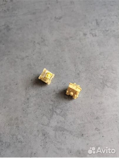 Жёлтые свичи (новые)akko V3 cream yelow Pro