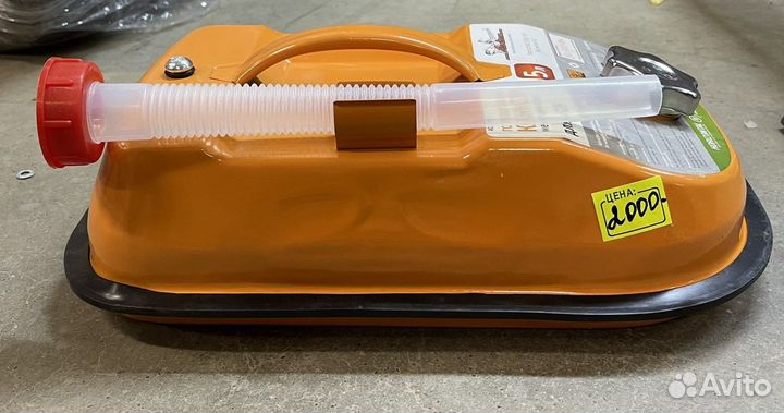 Канистра горизонтальная металлическая 5 л