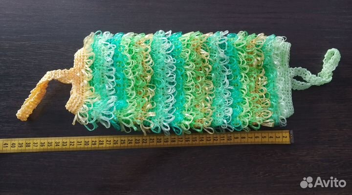 Мочалка ручной работы