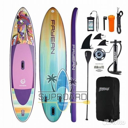 Сапборд сап борд надувной Supboard (Комплект)