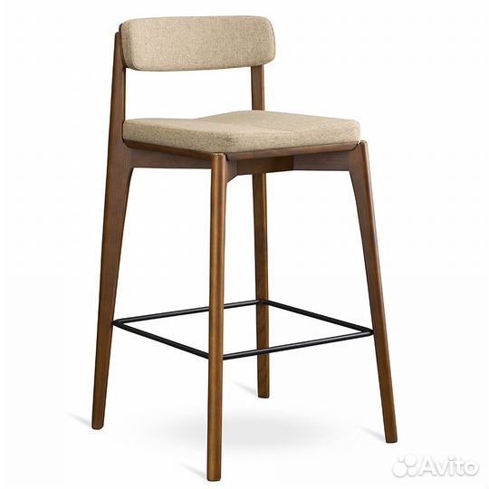 Стул полубарный F Aska, рогожка