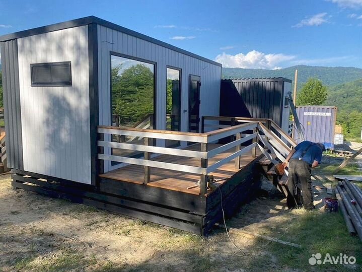 Готовый дачный домик