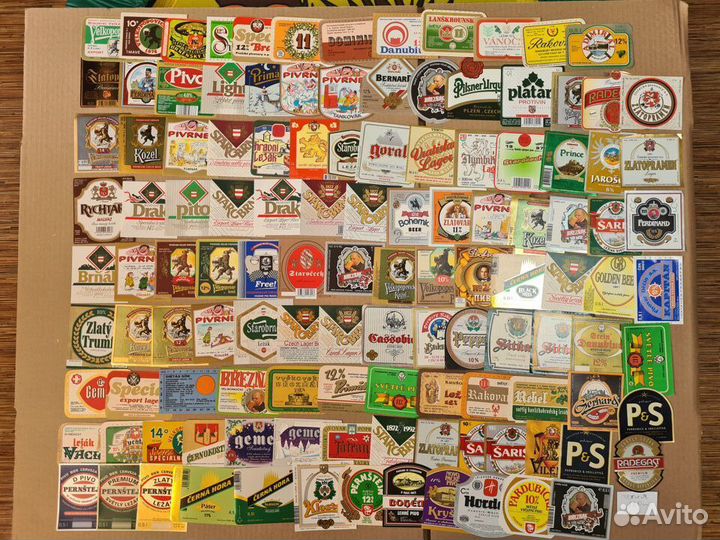 Коллекция пивных этикеток весь мир