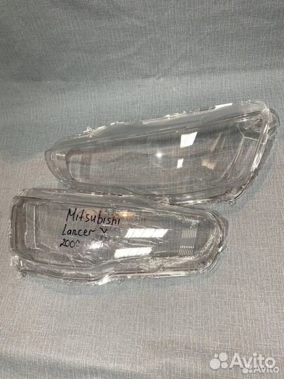 Новые Стекла фар Mitsubishi Lancer X
