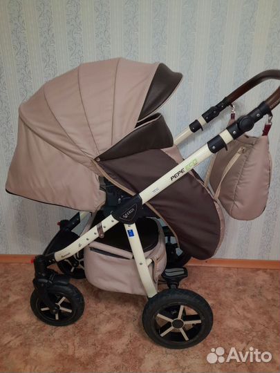 Коляска 3 в 1 Verdi Pepe eco