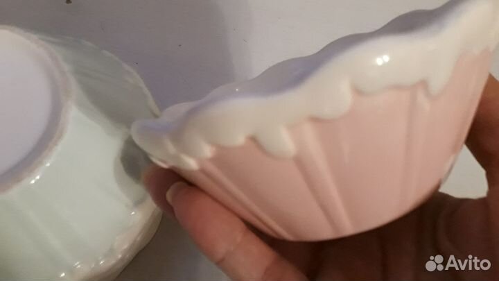 Креманки набор из 4 штук пастельных оттенков