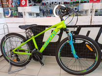 Велосипед подростковый горныйCorto BAT 24 зелёный