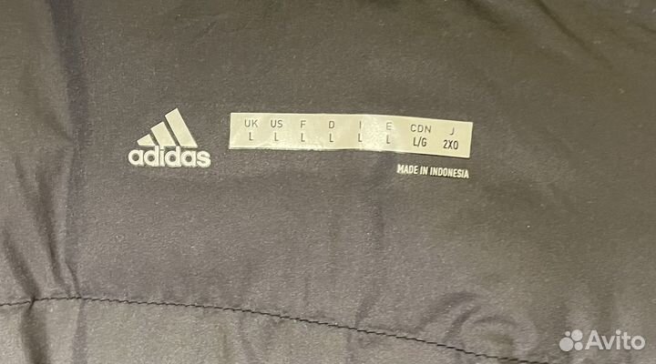 Зимний пуховик-парка adidas