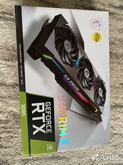 Видеокарта rtx 3080 msi supreme