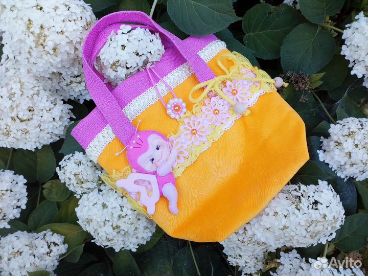 Цветочная фея.Детская сумочка