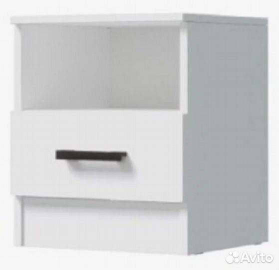 Тумба прикроватная белая в наличии