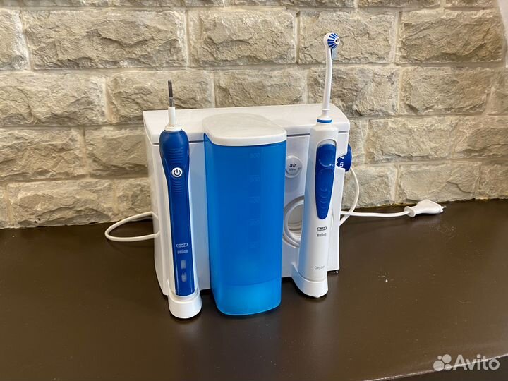 Ирригатор + Зубная щётка Braun oral-b oxyjet