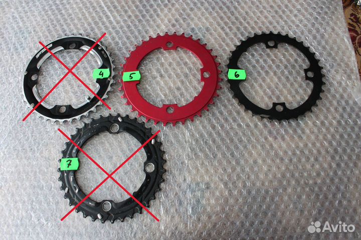 Звезды 36Т, BCD104 разные