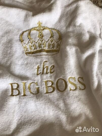 Мужской махровый халат