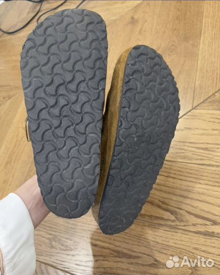 Birkenstock boston с мехом 39