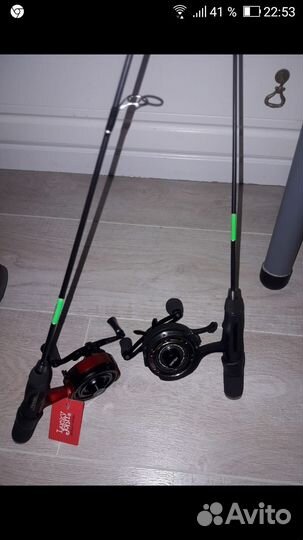 Удочка зимняя с катушкой