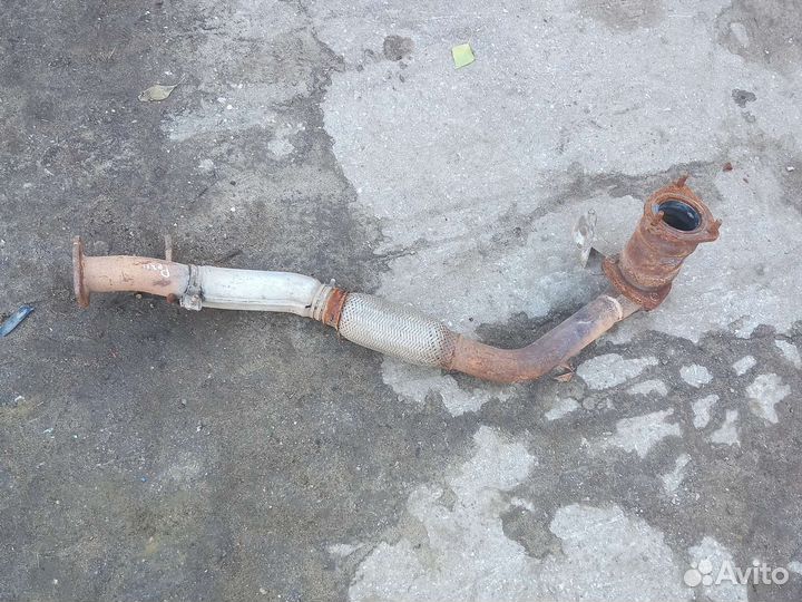 Приемная труба с гофрой Шевроле Реззо