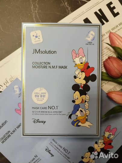 Тканевые маски JMSolution Moisture NMF Mask