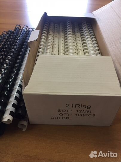 Пружины пластиковые для переплета