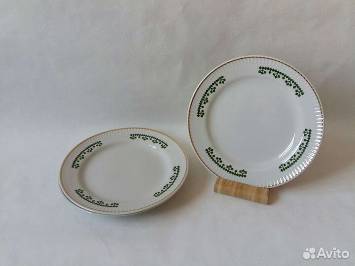 Винтажные тарелки в скандинавском стиле геометрия