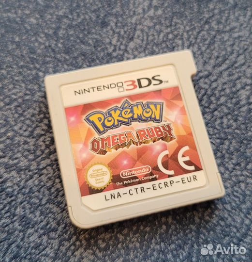 Pokemon Omega Ruby (nintendo 3ds,русская обложка)