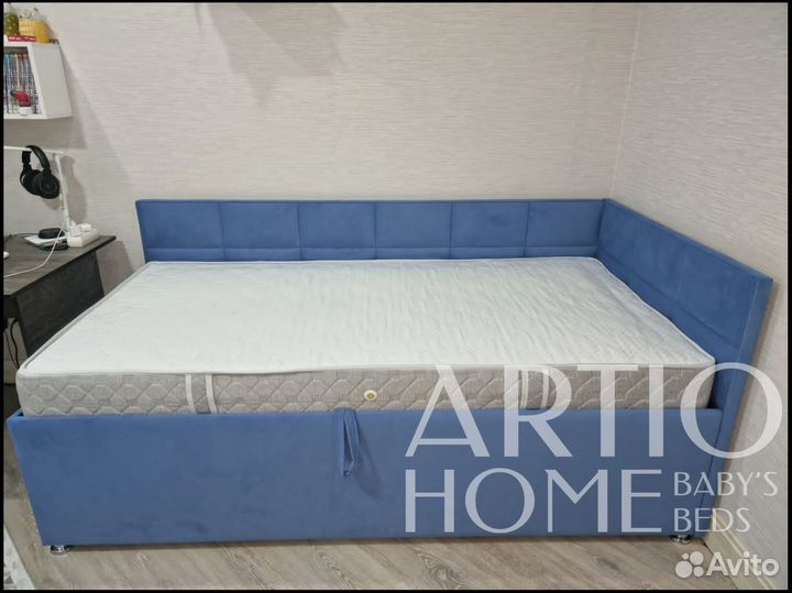 Детская кровать угловая