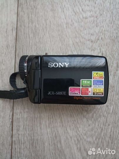 Видеокамера sony JCR