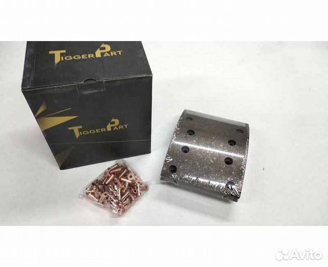 Накладка тормозная передняя F3000 10 отверстий Tig