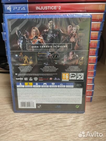 Оригинальная игра injustice 2 пс 4/пс 5