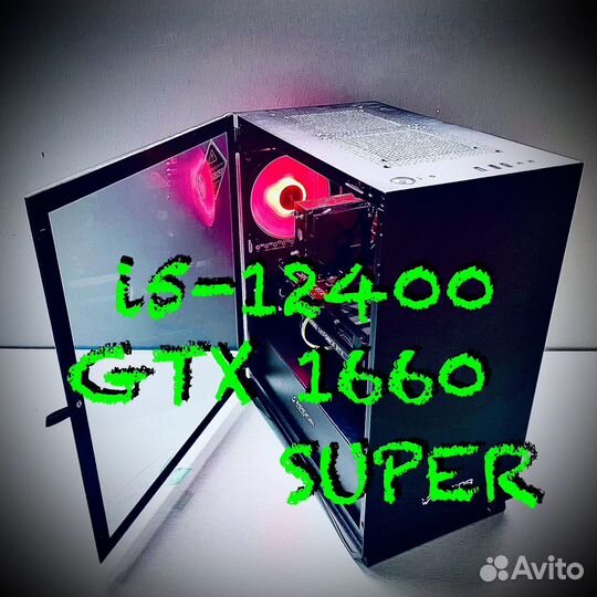 Игровой пк. i5-12400 GTX 1660 super