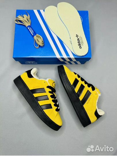 Кроссовки зимние adidas campus