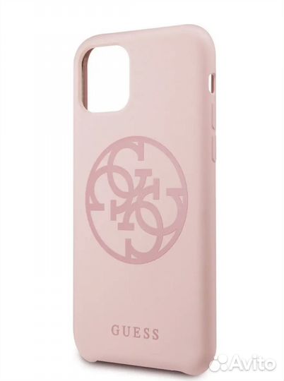 Чехол на iPhone 11 силиконовый guess