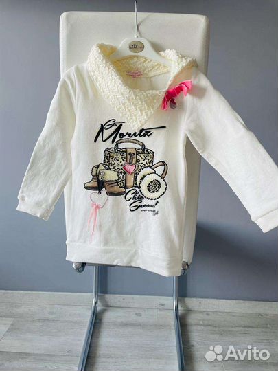 Костюм на девочку Италия 98 3 года туника,леггинсы