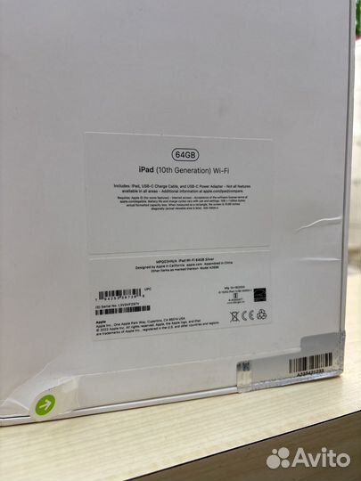 iPad 10th 64gb 2022 silver новый в Ленте