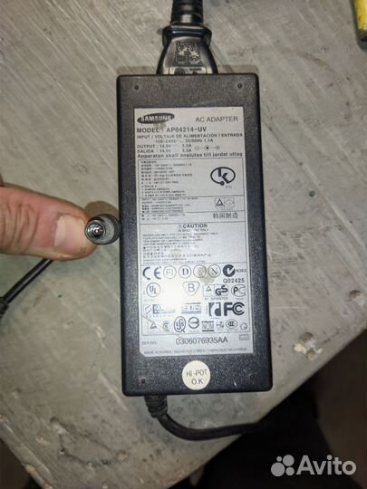 Зарядное устройство для ноутбука samsung