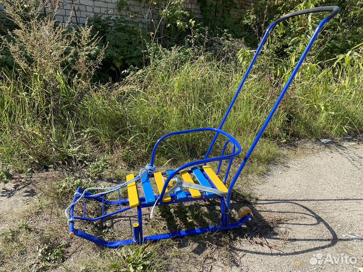 Санки с колесами