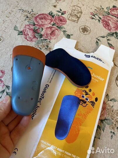 Стельки ортопедические детские