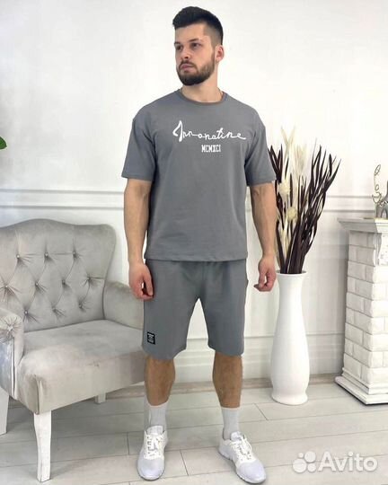 Костюм с шортами мужской