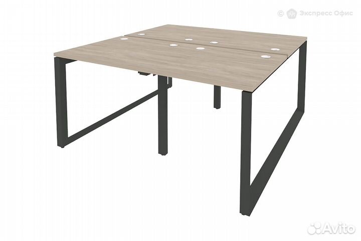 Стол-бенч двойной на О-образном м/к Onix O.MO-D.RS