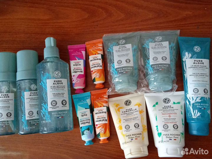 Ив Роше, Гели/ умывания, Лосьоны, маски/скрабы