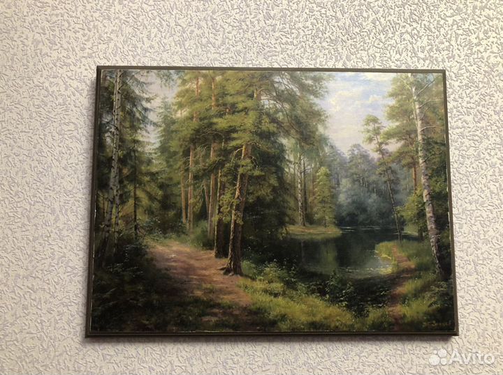 Картина ручная работа на дереве