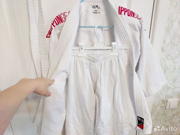 Кимоно дзюдо ippon gear Future 2.0 Pink 150