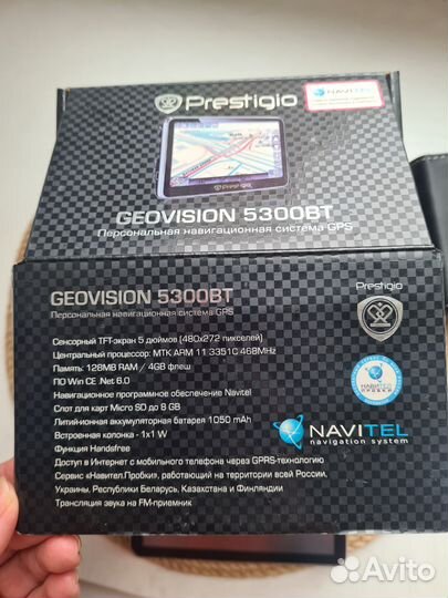Автомобильный навигатор Prestigio 5300BT