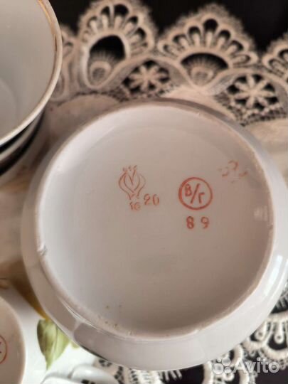 Остатки сервиза и посуда СССР, гдр