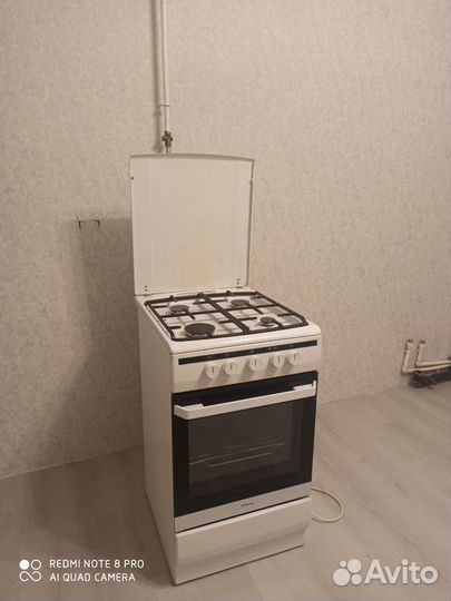 Газовая плита с электрической духовкой Hansa