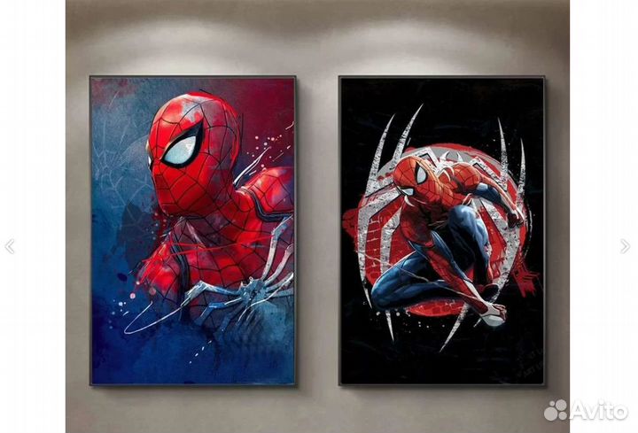 Современные картины на холсте Марвел