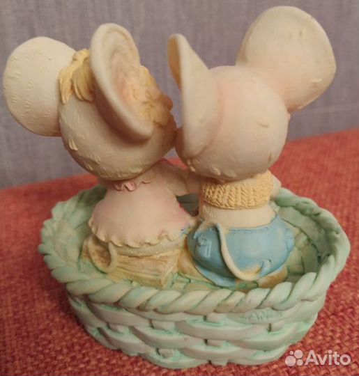 Милые мышата (полистоун) 7см х 8см