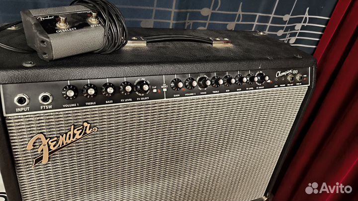 Комбоусилитель для электрогитары Fender 100